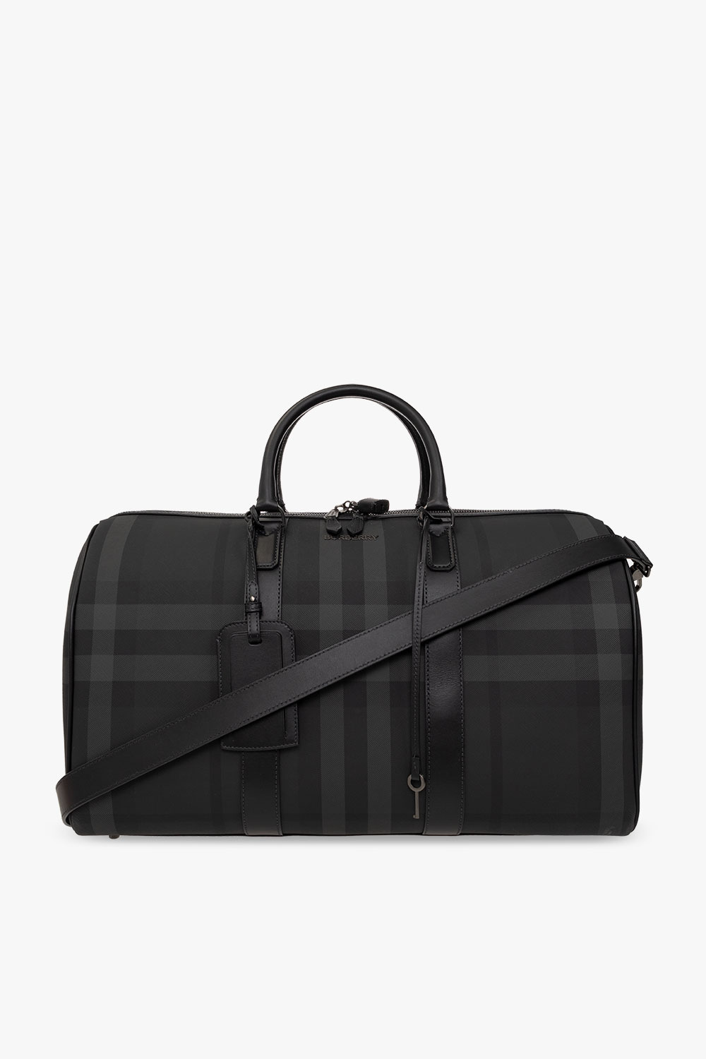 Check duffle day outlet bag